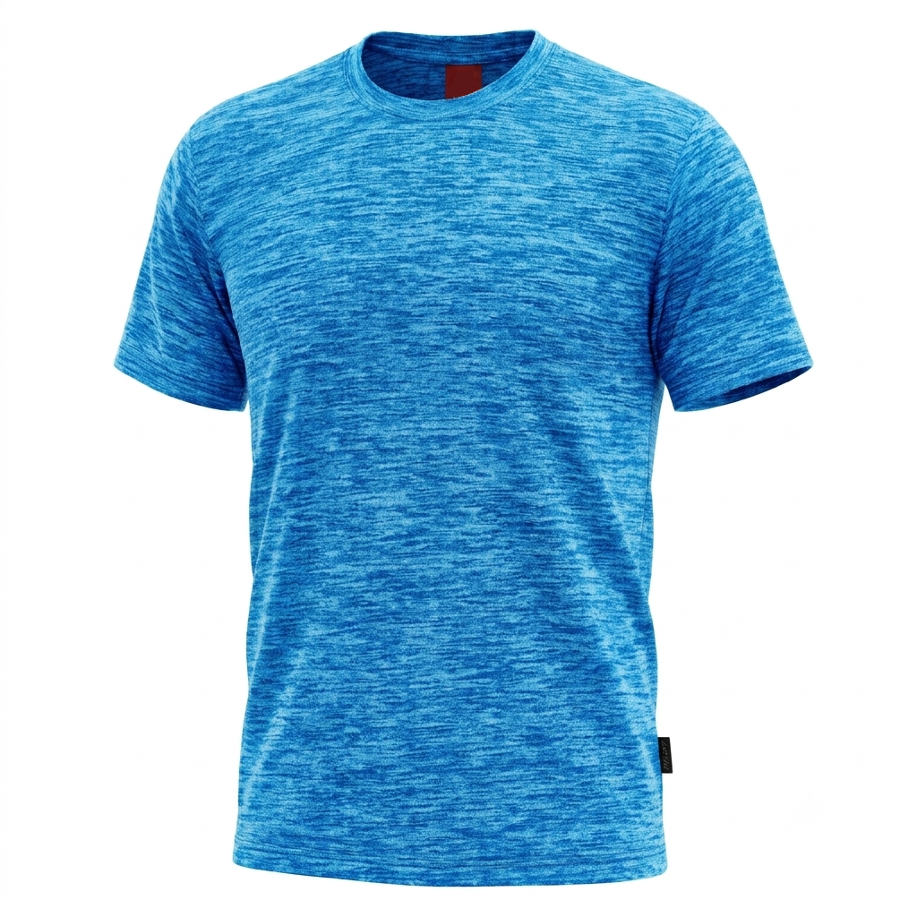 Tshirt-Round neck Marble Royal XXL