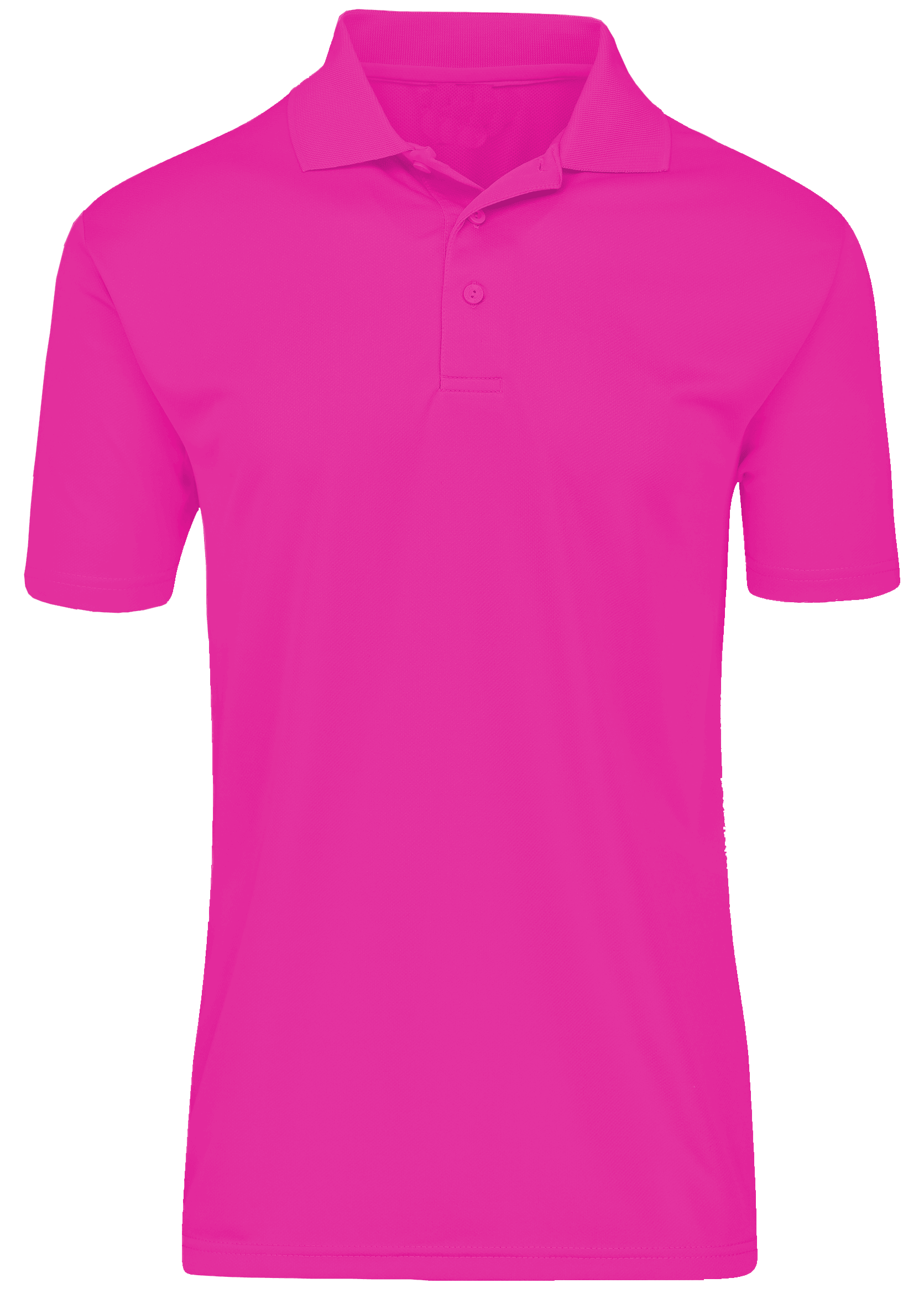 Golf Shirt-Moisture Management Pink S