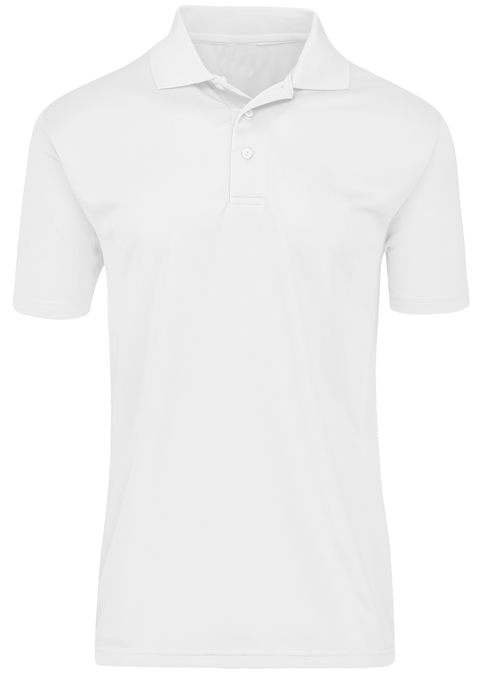 Golf Shirt-Moisture Manangement White S